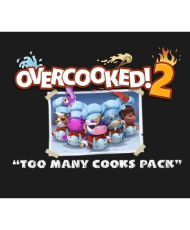 Overcooked! 2 + Too Many Cooks Pack DLC Bundle Steam Key EUROPE